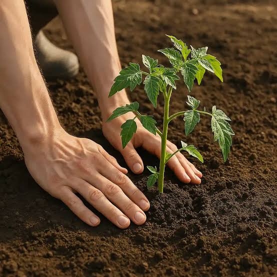 بیماری گوجه فرنگی و کمبود گیاه