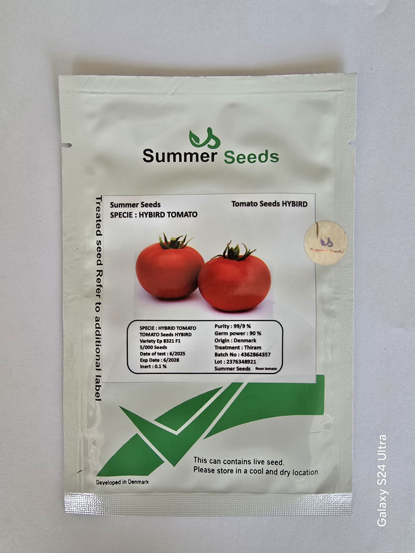 بذر گوجه فرنگی 8321