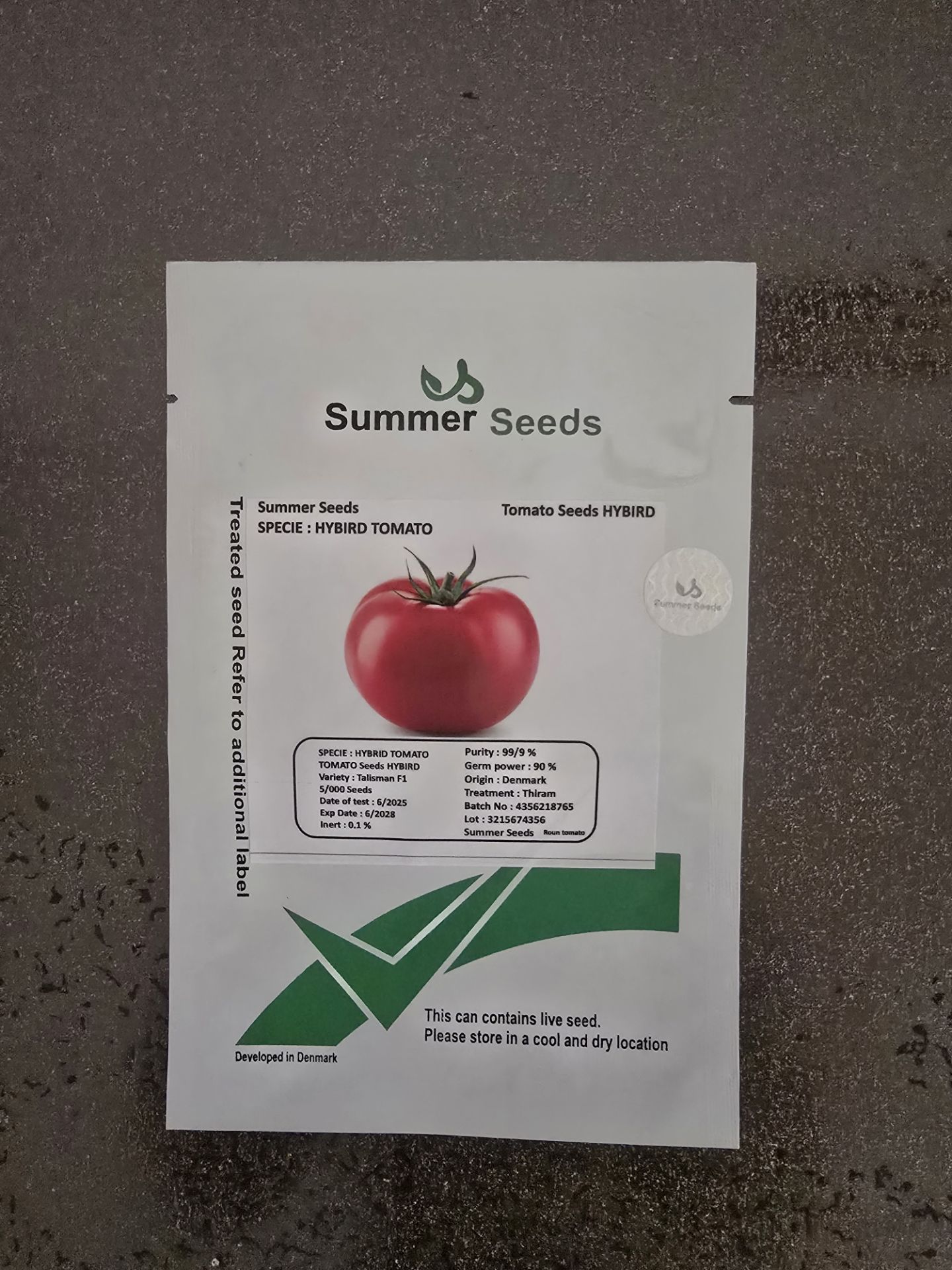 بذر گوجه فرنگی تالیسمان